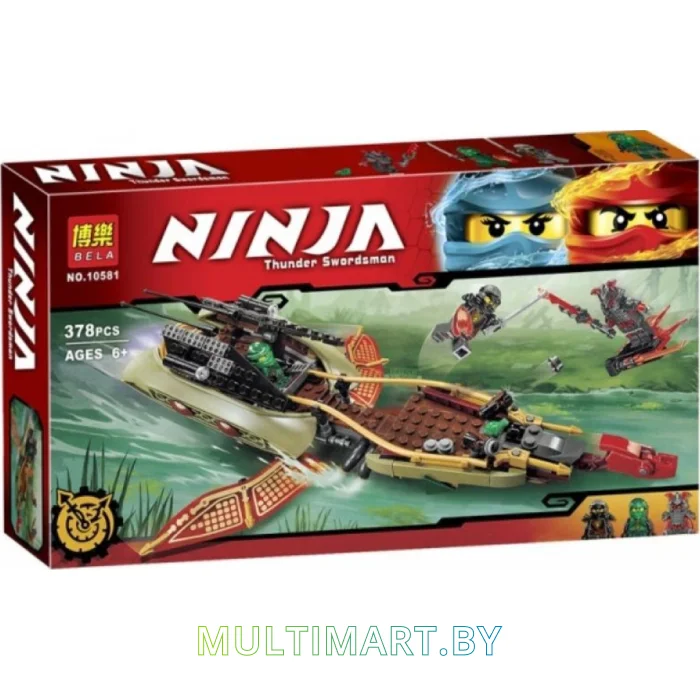 Конструктор Bela 10581 Ninja Thunder Swordsman